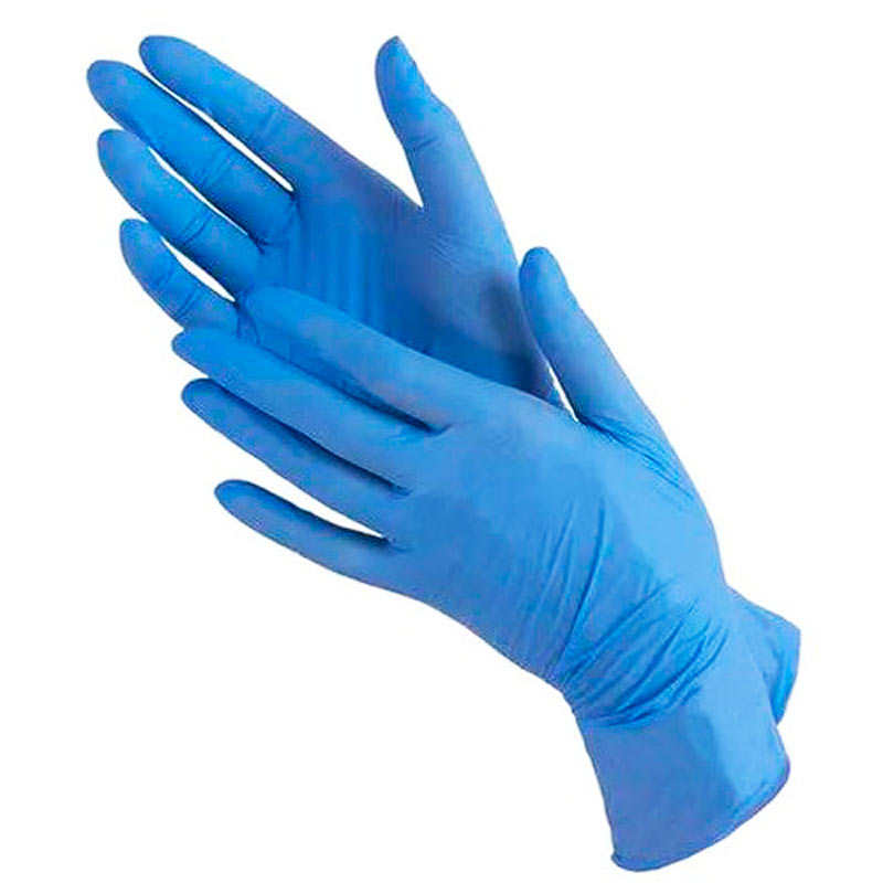 MediOk нитриловые перчатки Голубые S 100 шт.