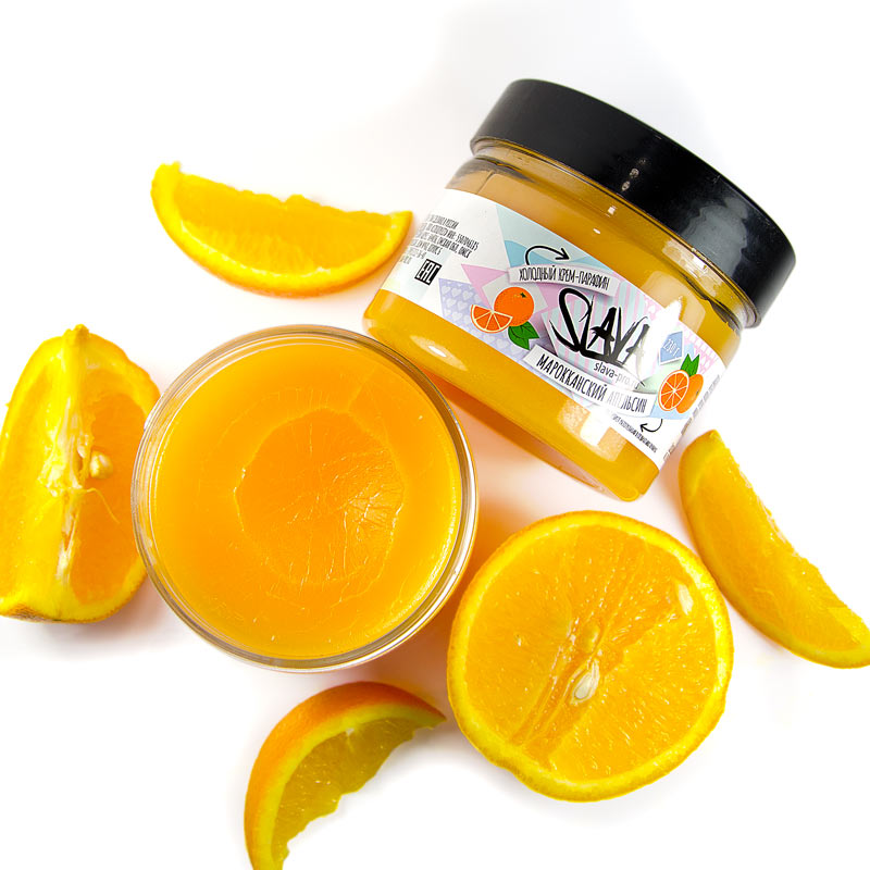 SLAVA  Холодный крем парафин "Марокканский апельсин"230 гр 