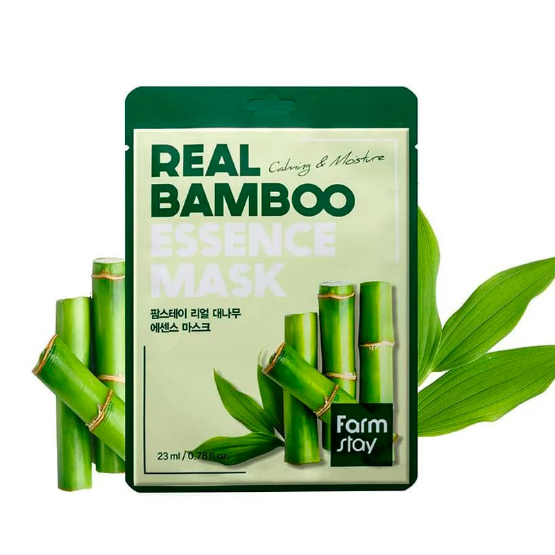 Farmstay Тканевая маска с натуральным экстрактом бамбука 23 мл