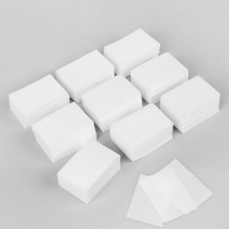 Салфетки безворсовые жесткие белые пакет