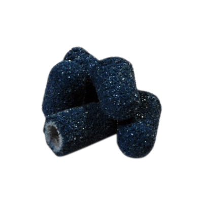 Б803-05-01 Колпачок песочный синий "IRISK", 5,0 мм (80 грит), 5 шт