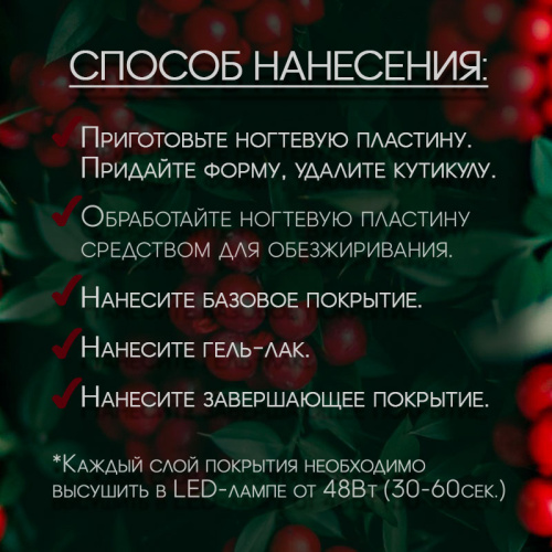 Набор гель-лаков 8 шт. RED-ROSE-KIT8new фото 4