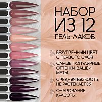 Набор гель-лаков 12 шт. MAKEUP-KIT12