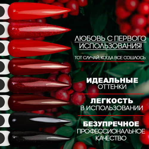 Набор гель-лаков 8 шт. ROSES-KIT8 фото 3