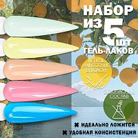 Набор гель-лаков 5 шт. SUN-KIT5